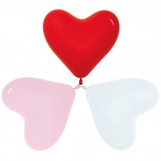 Воздушные шары латекс сердце(сердца) .Размер сердца 30 см